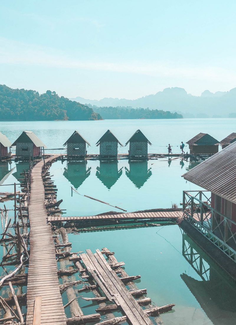 Overnight Stay In A Water Bungalow : Khao Sok