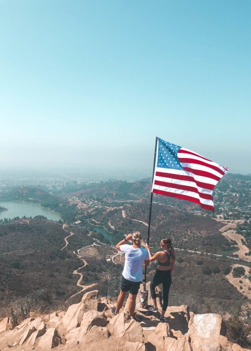 GH american flag la 2